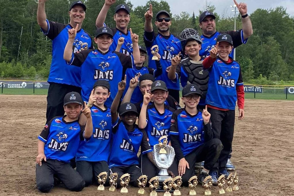 Les JAYS 11U B2 champions du Tournoi Desjardins Nouvelle-Beauce 2025!