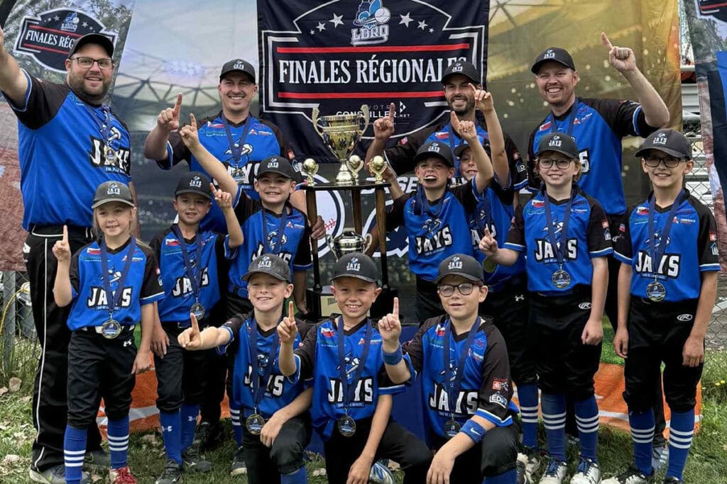 Les JAYS 9UA champions régionaux!