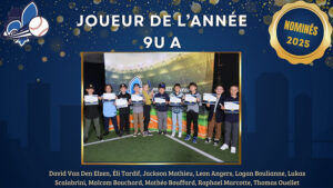 Gala 2025 Méritas Baseball Région de Québec (LBRQ)